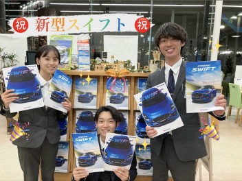 先行商談受付中！！！！「新型スイフト」もう間もなく発売！！